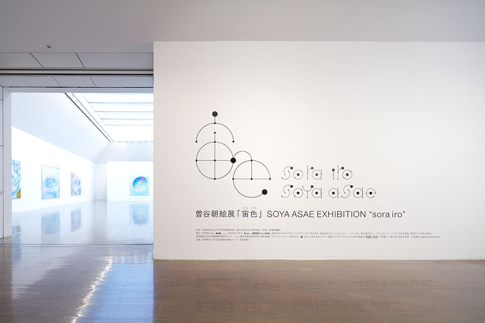 Asae Soya / Exhibition / sora iro (color of the air) / 曽谷朝絵 / 展覧会 / 宙色（そらいろ）